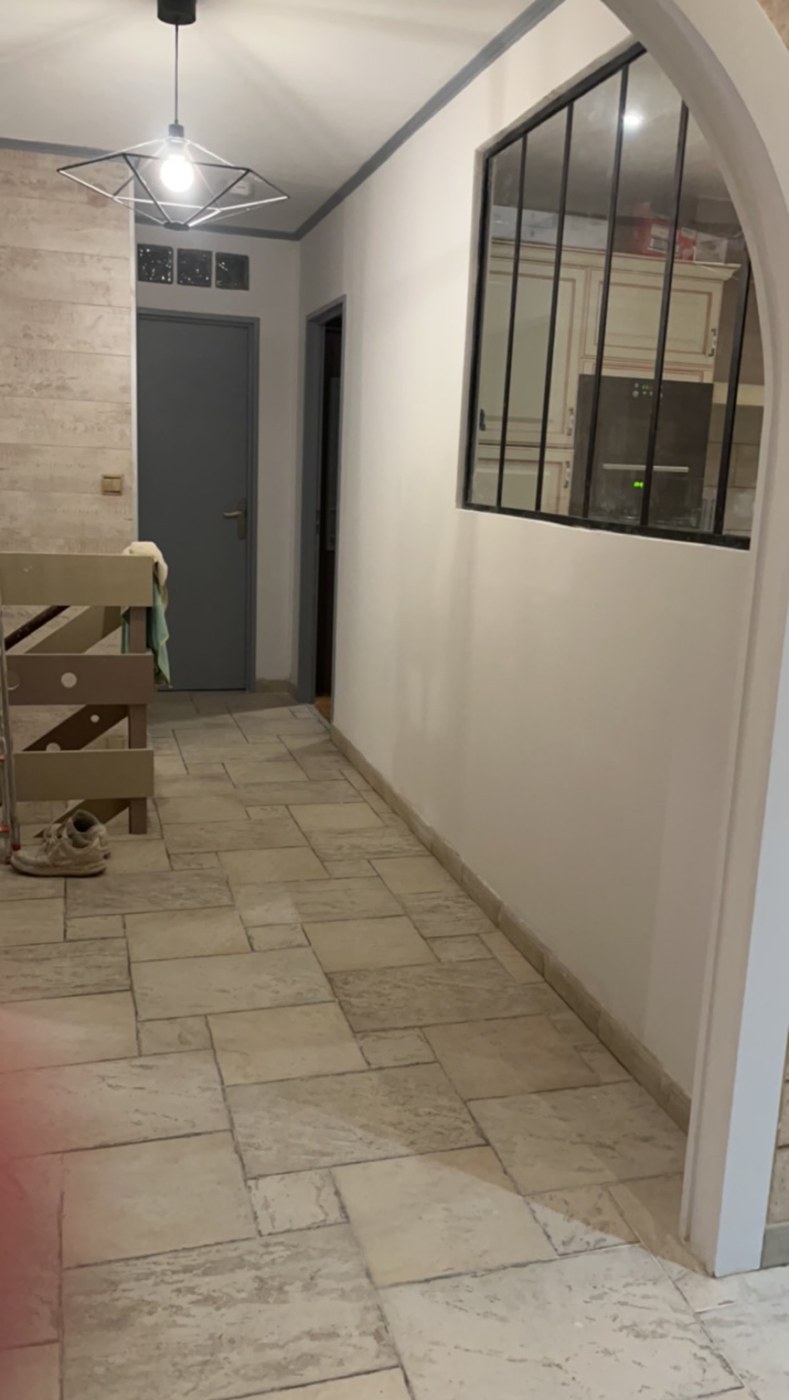 Verrière style atelier — résultat final